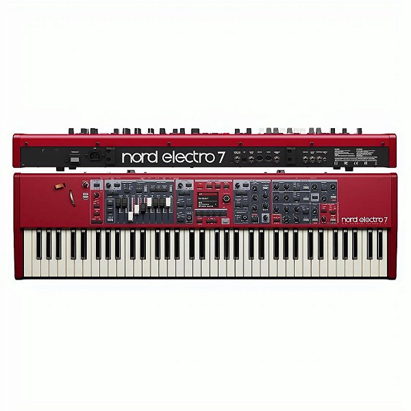 Parte de pág Nord Electro 7 com 73 teclas semi-pesado