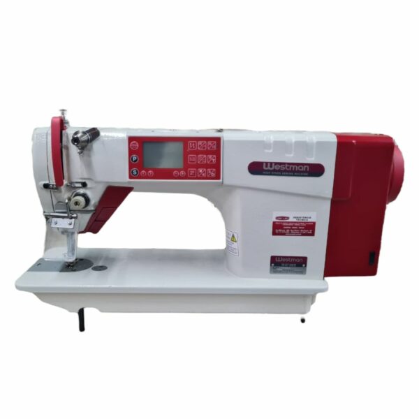 Máquina de Costura Reta Eletrônica Motor de Passo W-87 DS/E