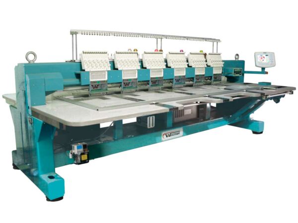 Máquina de Bordar 6 Cabeças 12 Agulhas W-1206 - Westman