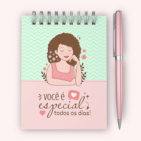 Bloco de Anotações A6 - Mulheres (Dia da Mulher)