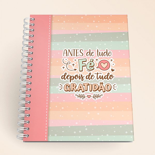 Caderno Sonhos e Fé