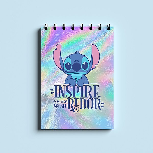 Planner Diário A6 - Stitch