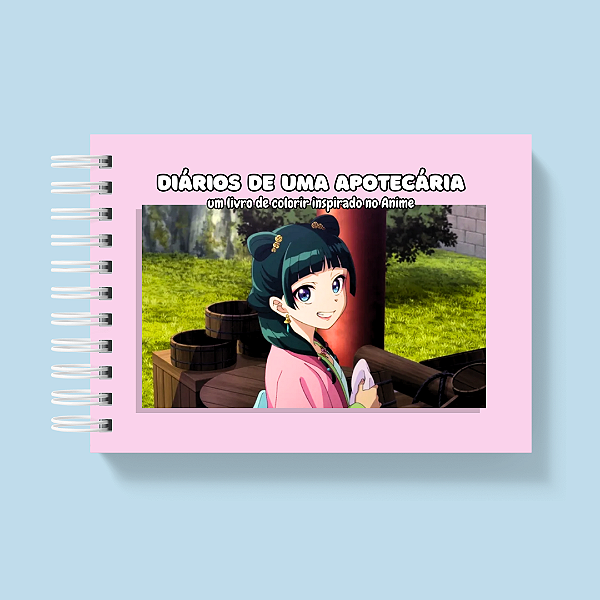 Livro de Colorir - Diários de Uma Apotecária - 23 Desenhos