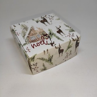 10un. Caixa 04 doces Basculante - Christmas Winter
