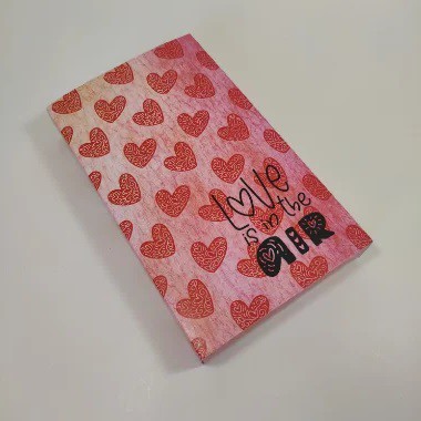 10un. Caixa 01 Barra Chocolate 300g - Love is in the Air