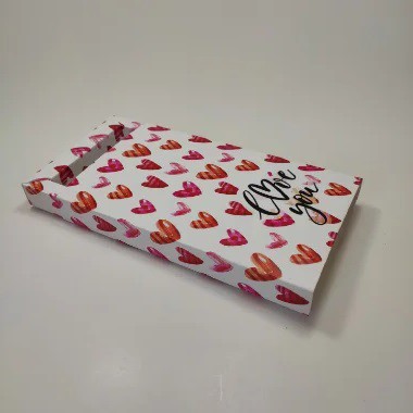 10un. Caixa 01 Barra Chocolate 100g - Heart Color