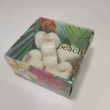 Pastilhas de Cera Aromática - PEACH BOX MINI
