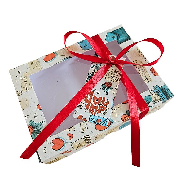 10un. Caixa 12 doces Visor - Carta de Amor 2