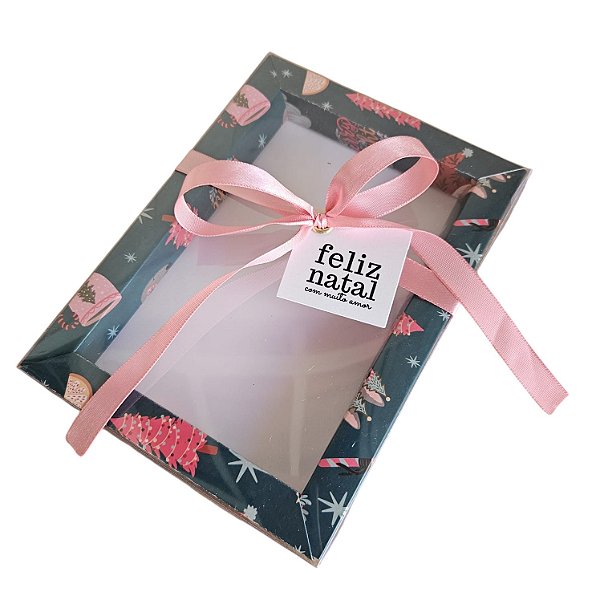 10un. Caixa 6 Bombons ou Biscoito - Funny Christmas