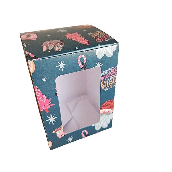 10un. Caixa Pipoca 100g a 120g - Funny Christmas