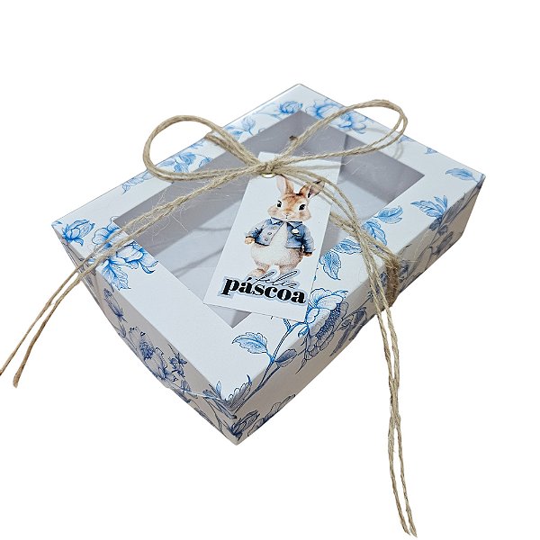 10un. Caixa 12 doces Visor - Blue Easter