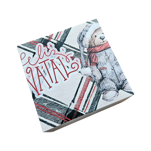 10un. Caixa Borda 01 Brownie Gaveta - TREE BEARS