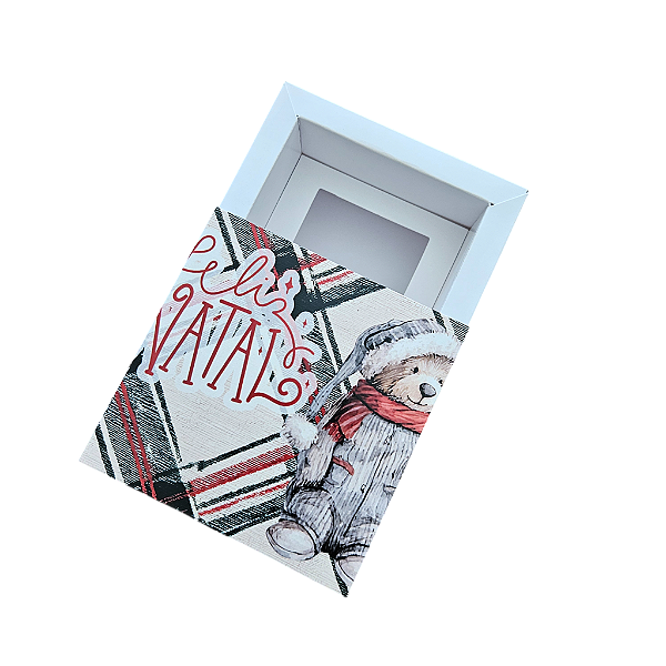 10un. Caixa Borda 01 pote geleia  Gaveta - Tree Bears