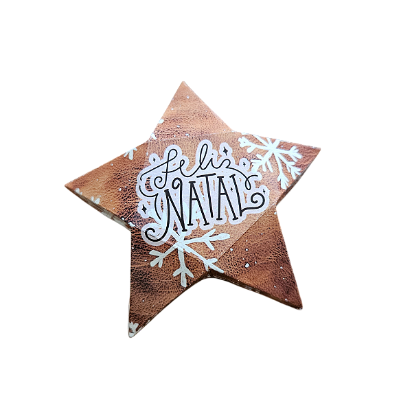 10un. Caixa Estrelinha - GINGER