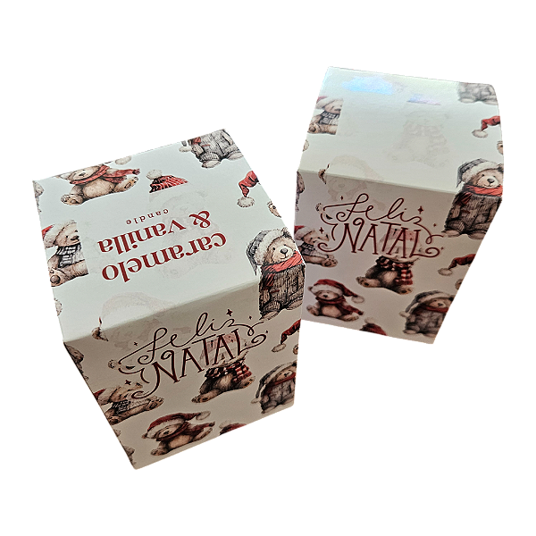 10un. Caixa vela Whisky -Tree Bears