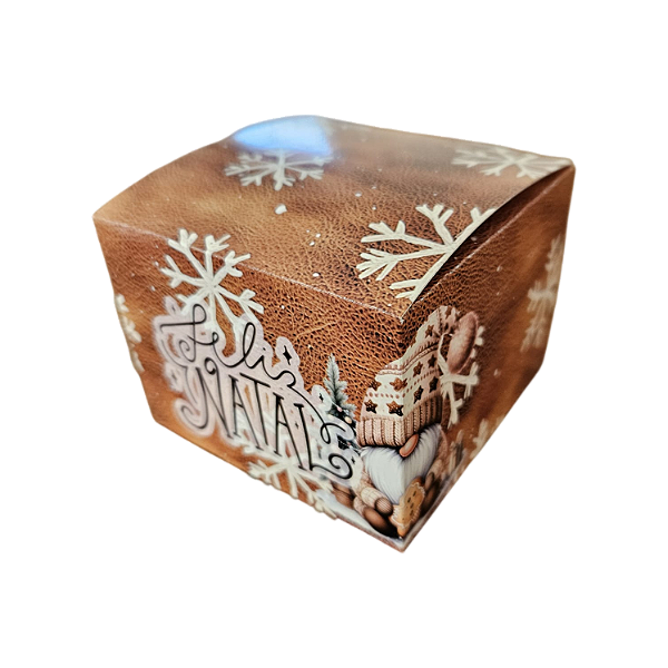 10un. Caixa 01 Vela Pote Patê -  Ginger