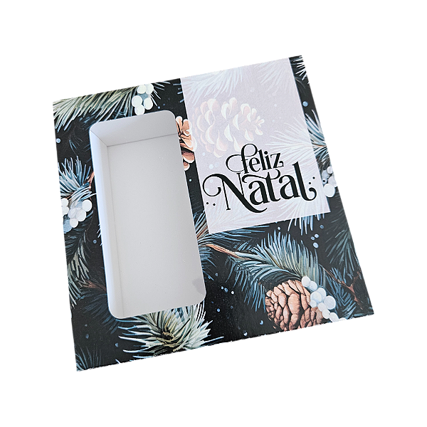 10un. Caixa Borda 09 doces Gaveta Visor - Green Tree