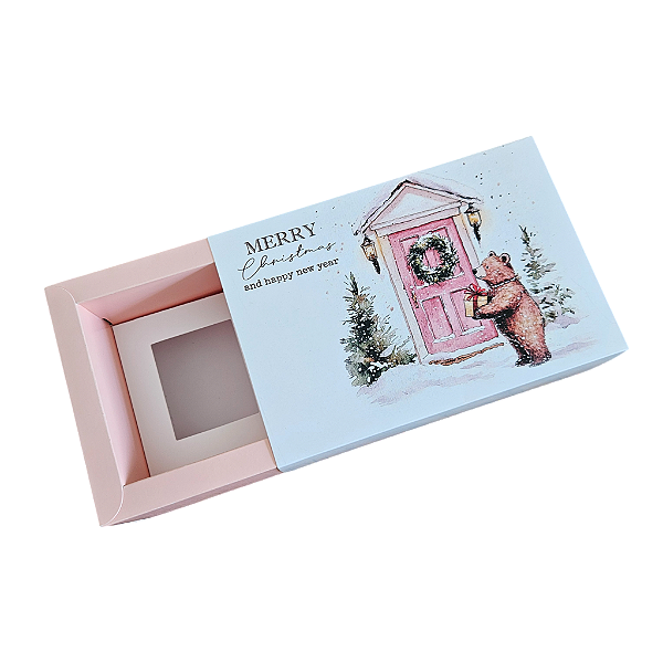 10un. Caixa Borda 02 Brownie Gaveta - Rabbit and Bear