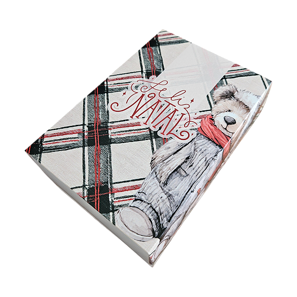 Caixa Borda para 1 Velas Whisky 7x9  - Tree Bears