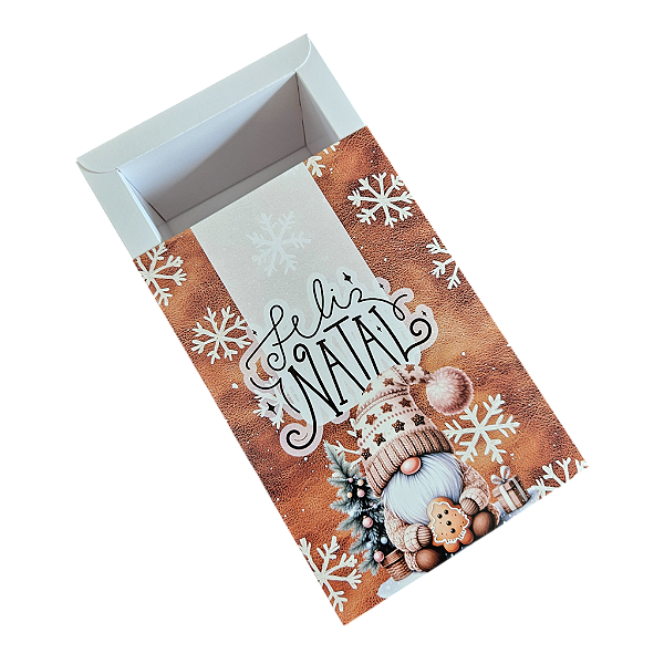 Caixa Borda para 2 Velas - Patê - Ginger