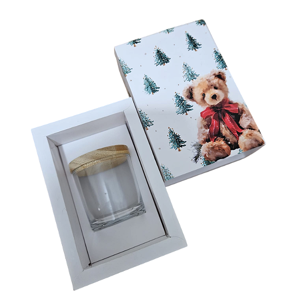 Caixa Borda para 1 Velas Whisky 7x9  - Bear One