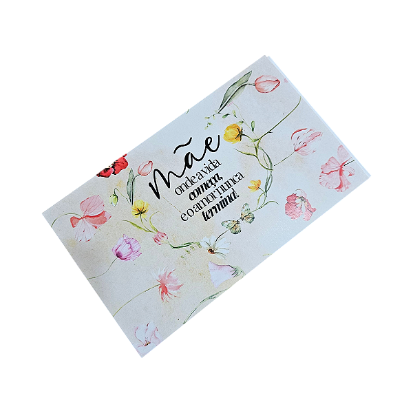 10un. Caixa 01 Barra Chocolate 300g - Flores Amarelas