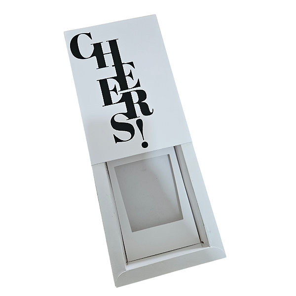 Caixa Borda para 1 Velas Whisky 7x9 - Cheers