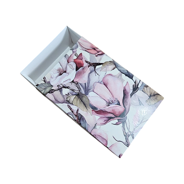 10un. Caixa 10 Macarons Gaveta - Flores de Primavera