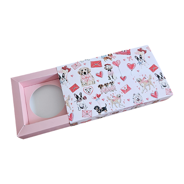 10un. Caixa para 2 latinhas de vela de 90 ml - Love Pet