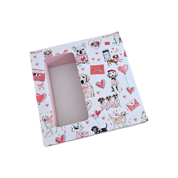 10un. Caixa Borda 09 doces Gaveta Visor - Love Pet