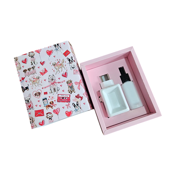 Caixa Borda para 1 difusor tomada + essência - Love Pet