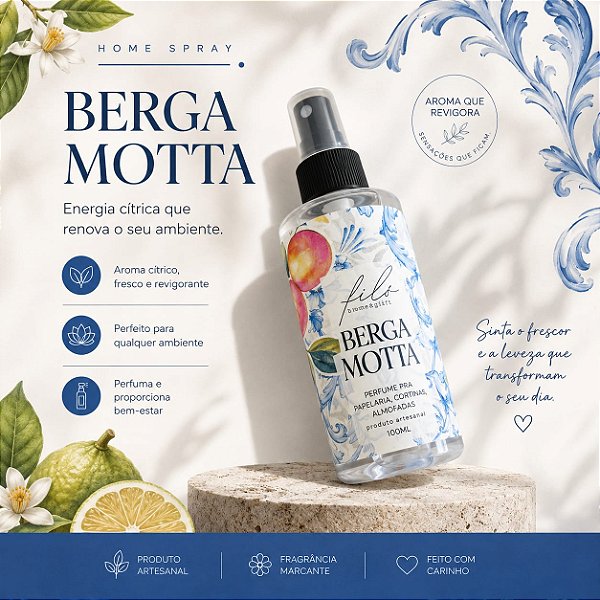 HOME SPRAY - BERGAMOTA 100ML