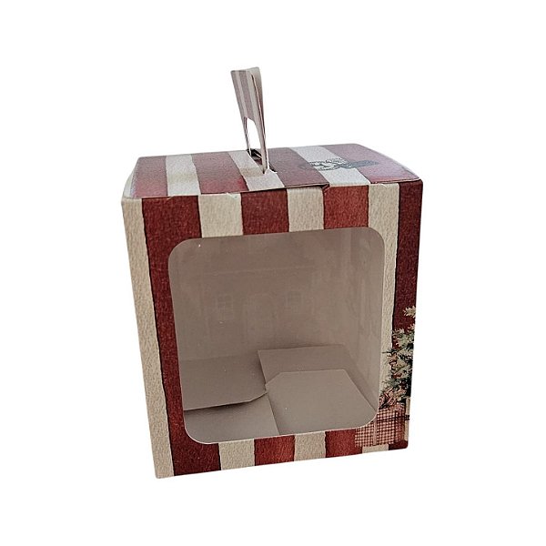 10un. Caixa Panetone PQ Maleta - Bear Christmas