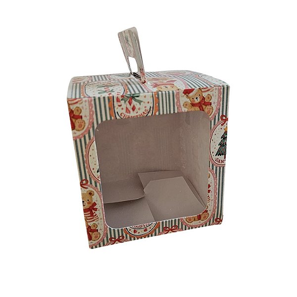 10un. Caixa Panetone PQ Maleta - Funny Christmas