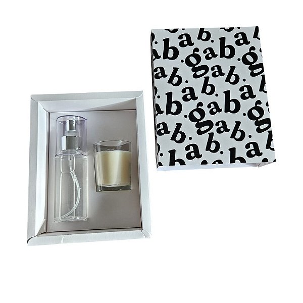Caixa Borda BODY SPLASH + vela 70g - Personalize