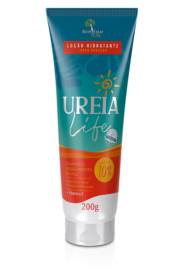 Hidratante Urea Life (10% De Uréia) máxima Hidratação Pele seca Bem Estar Life