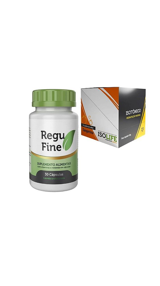 Regu Fine e Isolife Tangerina Bem Estar Life