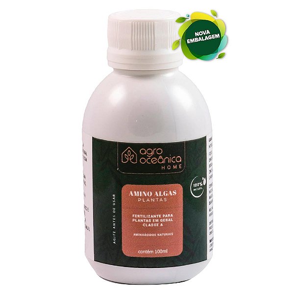 Amino Peixe Algas Plantas Fertilizante Agrooceânica - 100 ml