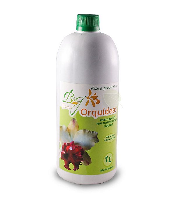 Adubo B&G Orquídeas - Fertilizante Concentrado Completo - 1L
