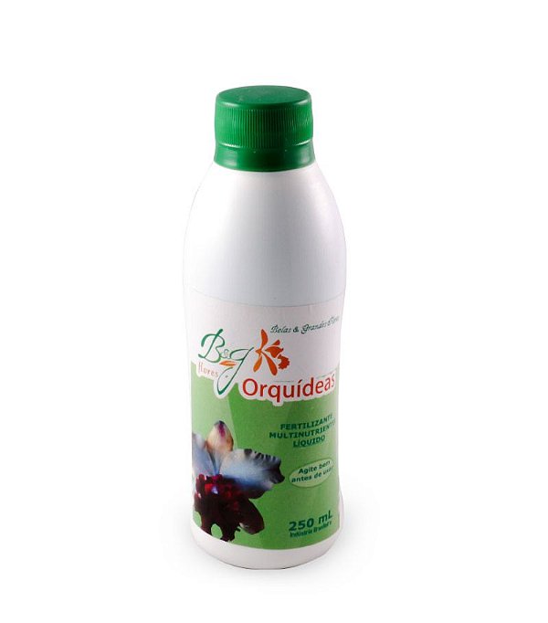 Adubo B&G Orquídeas - Fertilizante Concentrado Completo - 250 ml
