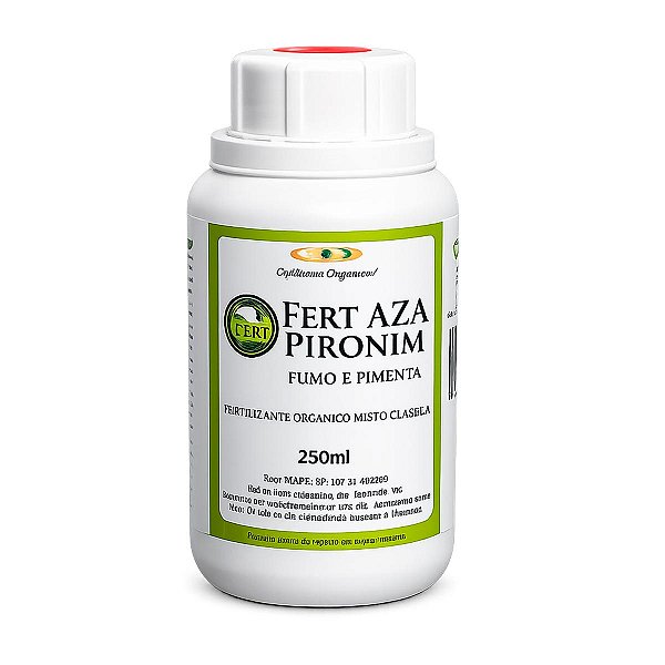 Fert Aza Pironim 250ml - Fertilizante e Defensivo Natural - Ophicina Orgânica