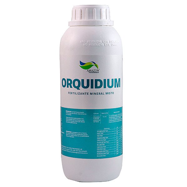 Orquidium 100 - Fertilizante Mineral para Orquídeas - 1 litro