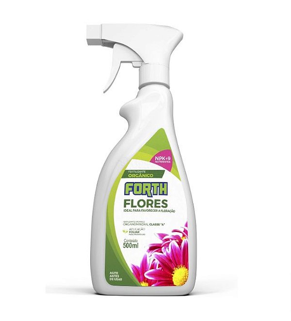 Forth Flores - Adubo de Floração Orgânico - Pronto Uso - 500 ml