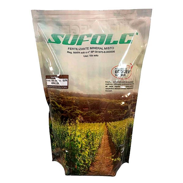 Sufolc - Calda Sulfocálcica Pronta em Pó (Sulfocal) 2 Kg