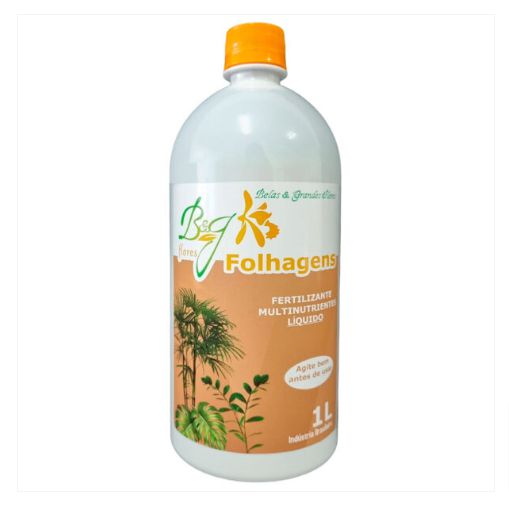 Adubo B&G Folhagens - Fertilizante Concentrado Completo - 1L
