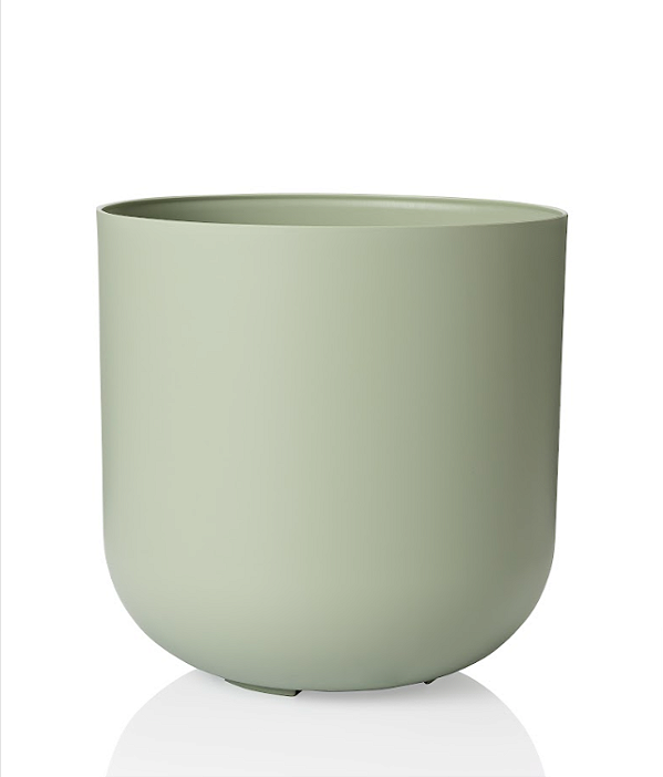 Cachepo N 7 Pote 24 - Coleção Due da Raiz - 25,5 x 25,7cm - Verde Sage