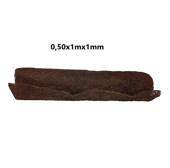 Manta de Fibra de Coco para Embalagem 0,50 x 1m x 4mm - Coquim