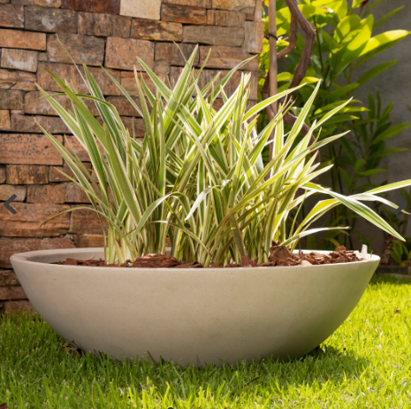 Vaso Bacia G Areia - 73x21cm - Vasap Design