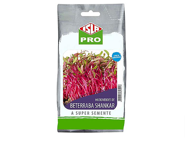 Sementes de Microverdes de Beterraba Shankar - 100g - Isla PRO