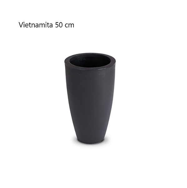 Vaso Vietnamita 50 Preto Absoluto - Vasap Design